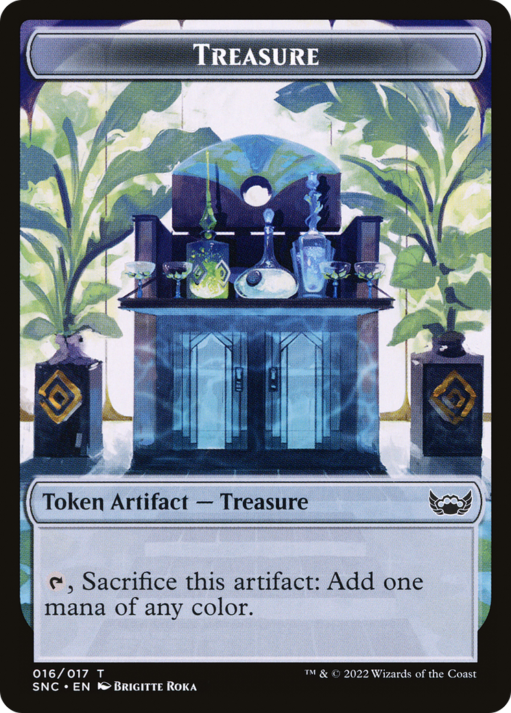 Treasure  [Streets of New Capenna Tokens] Foil