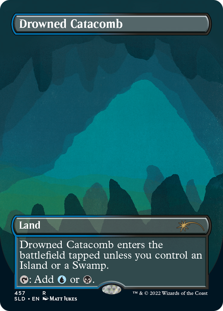 Drowned Catacomb (Borderless) [Secret Lair Drop Series] Foil