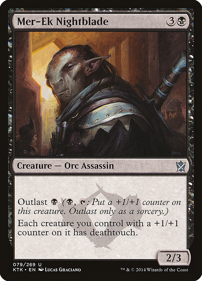 Mer-Ek Nightblade [Khans of Tarkir] Foil