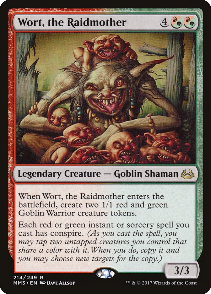 Wort, the Raidmother [Modern Masters 2017] Foil