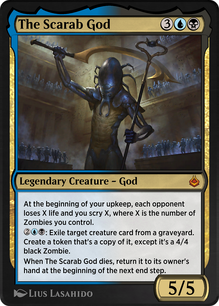 The Scarab God  [Amonkhet Remastered]