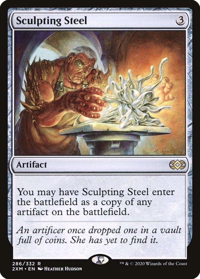 Sculpting Steel [Double Masters] Foil