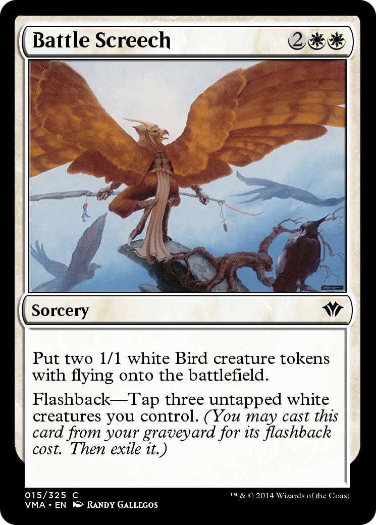 Battle Screech  [Vintage Masters] Foil