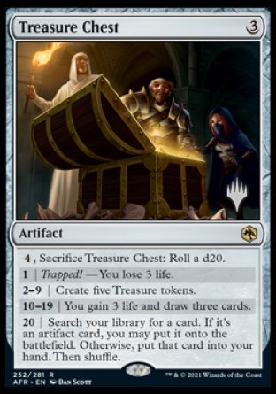 Treasure Chest (Promo Pack) [Dungeons & Dragons: Adventures in the Forgotten Realms Promos] Foil