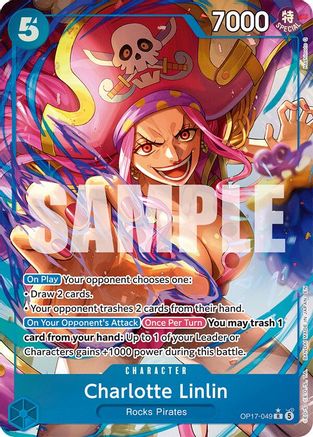 Charlotte Linlin (049) (Alternate Art) (OP17-049) - [The World's Strongest Warriors] Foil
