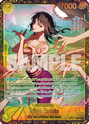Nico Robin (CS26-27 Regionals Season 2 Top 16) (OP15-109) - [One Piece Promotion Cards] Foil