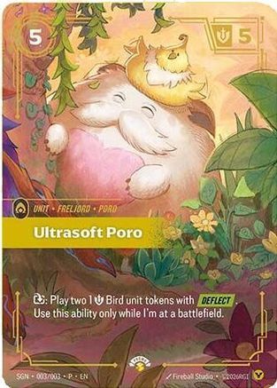 Ultrasoft Poro (003/003) - Riftbound - [Secret Garden] Foil