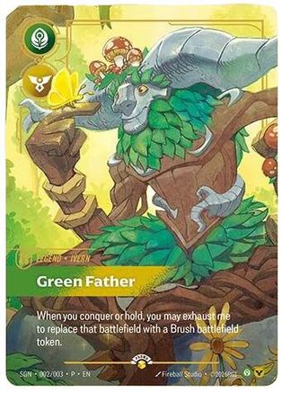 Ivern - Green Father (002/003) - Riftbound - [Secret Garden] Foil