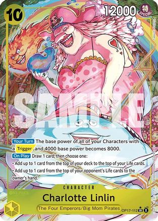 Charlotte Linlin (112) (Alternate Art) (OP17-112) - [The World's Strongest Warriors] Foil