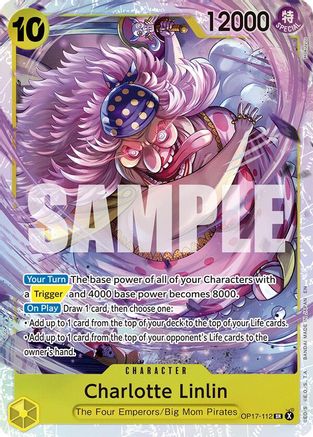 Charlotte Linlin (112) (OP17-112) - [The World's Strongest Warriors] Foil