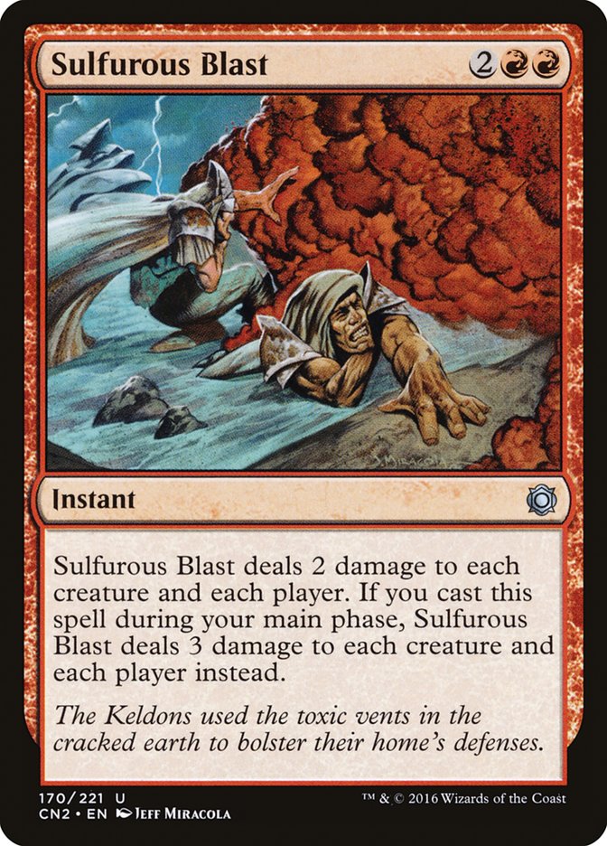 Sulfurous Blast [Conspiracy: Take the Crown] Foil