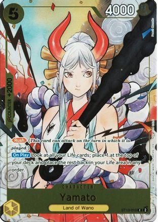 Yamato (Dash Pack 2025) (ST13-016) - [One Piece Promotion Cards] Foil
