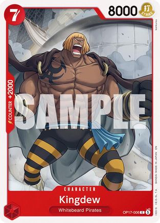 Kingdew (OP17-006) - [The World's Strongest Warriors]