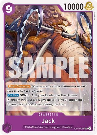 Jack (OP17-069) - [The World's Strongest Warriors]