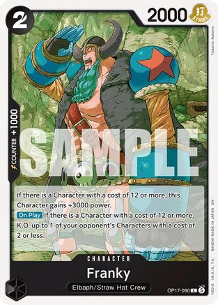 Franky (OP17-090) - [The World's Strongest Warriors]