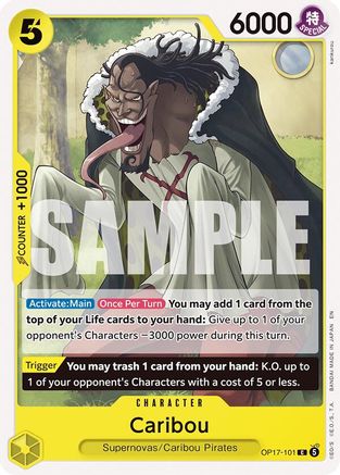 Caribou (OP17-101) - [The World's Strongest Warriors]