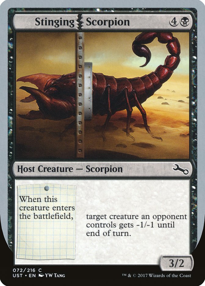 Stinging Scorpion [Unstable] Foil