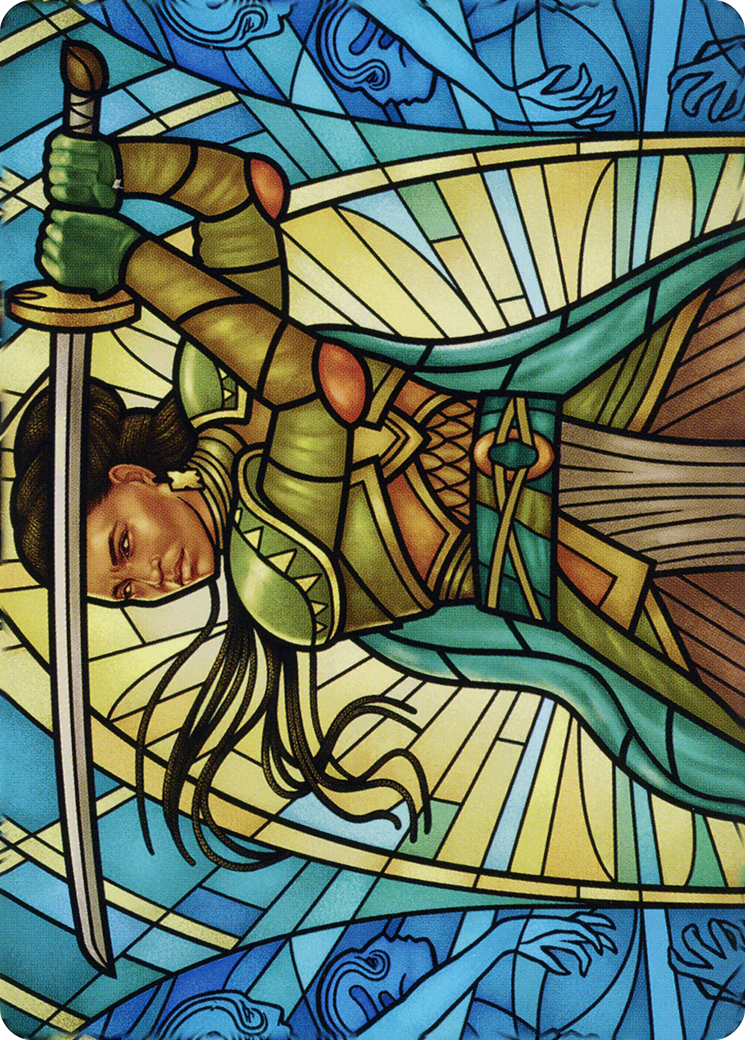 Shanna, Purifying Blade // Shanna, Purifying Blade  [Dominaria United Art Series] (Borderless)