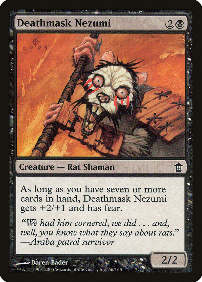 Deathmask Nezumi [Saviors of Kamigawa] Foil