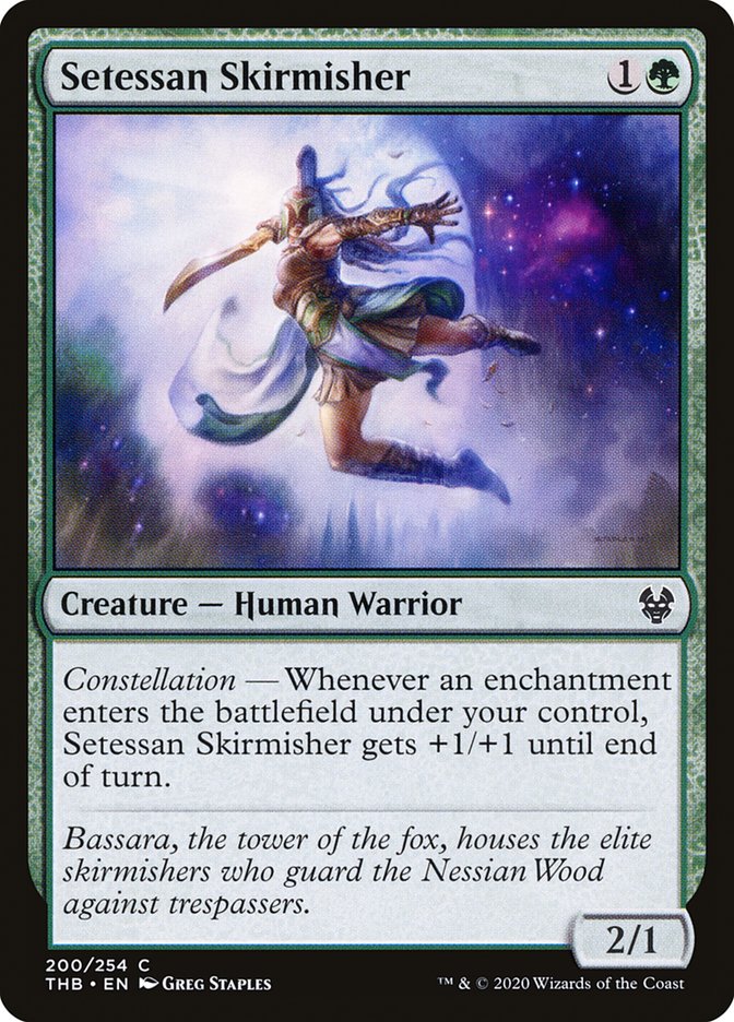 Setessan Skirmisher [Theros Beyond Death] Foil