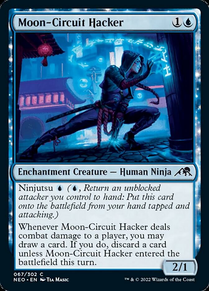 Moon-Circuit Hacker [Kamigawa: Neon Dynasty] Foil