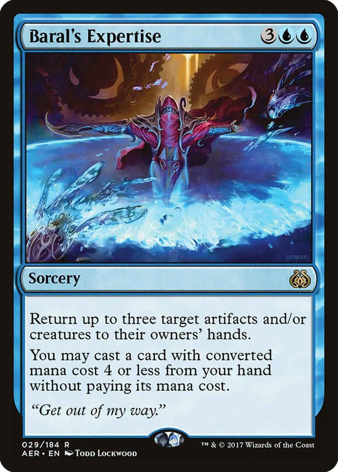 Baral's Expertise [Aether Revolt] Foil