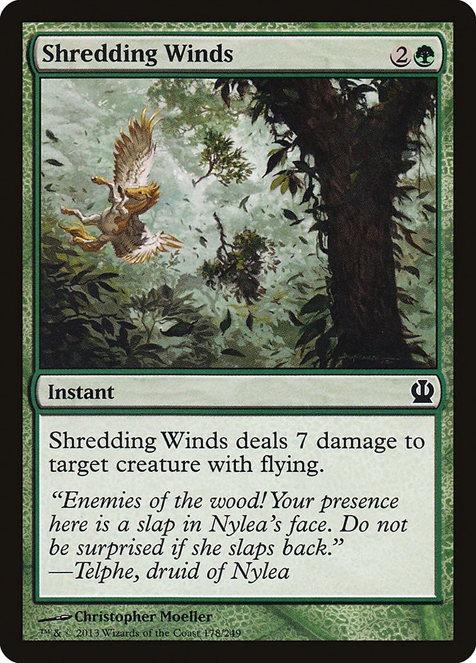 Shredding Winds [Theros] Foil