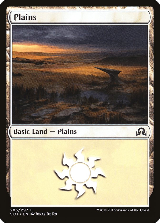 Plains (283) [Shadows over Innistrad] Foil