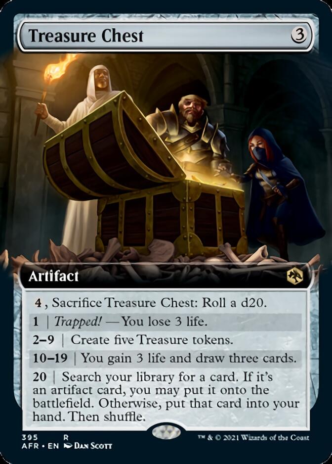 Treasure Chest (Extended Art) [Dungeons & Dragons: Adventures in the Forgotten Realms] Foil