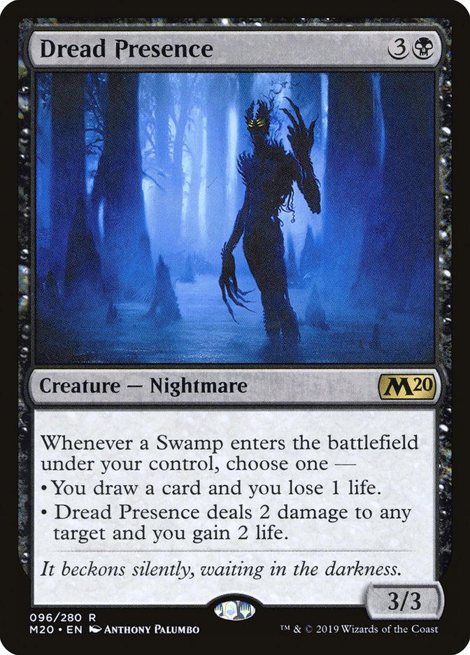 Dread Presence [Core Set 2020] Foil