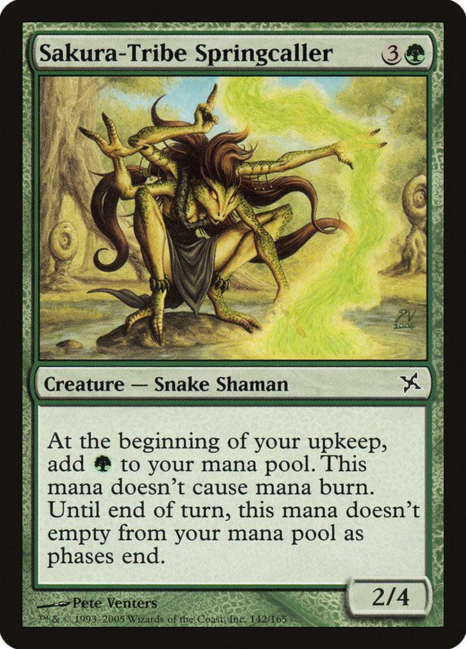 Sakura-Tribe Springcaller [Betrayers of Kamigawa] Foil