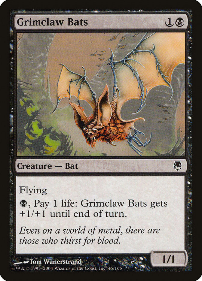 Grimclaw Bats [Darksteel] Foil