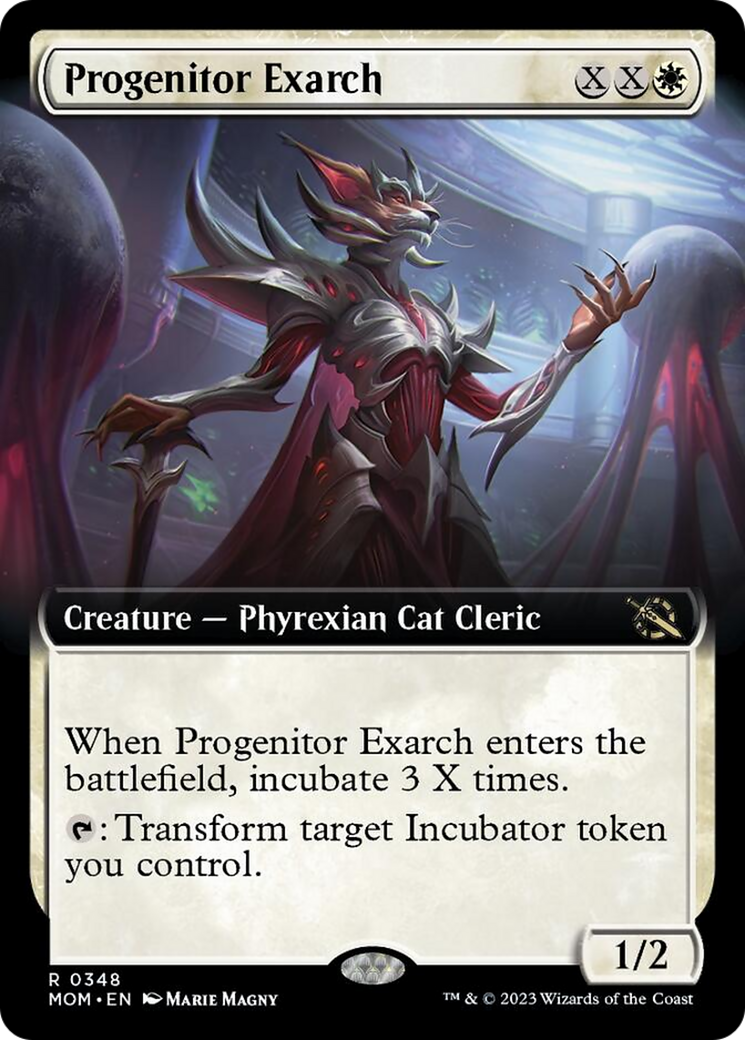 Progenitor Exarch (Extended Art) [March of the Machine] Foil