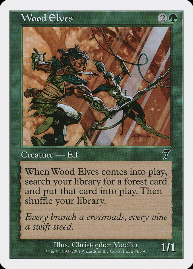 Wood Elves [Seventh Edition] Foil