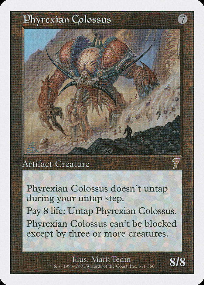 Phyrexian Colossus [Seventh Edition] Foil