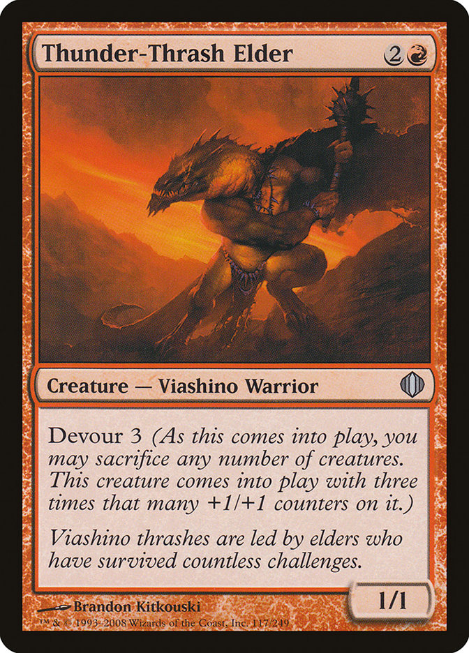 Thunder-Thrash Elder [Shards of Alara] Foil
