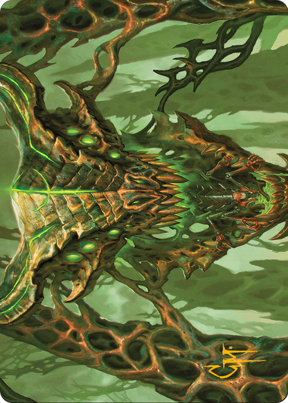 Colossal Dreadmask // Colossal Dreadmask  [Modern Horizons 3 Art Series] (Borderless)