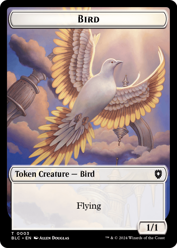 Bird  [Bloomburrow Commander Tokens]