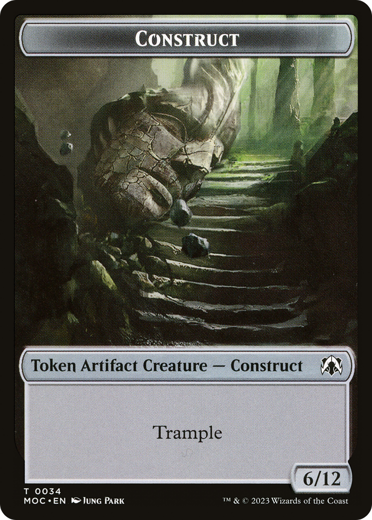 Construct  [March of the Machine Commander Tokens]