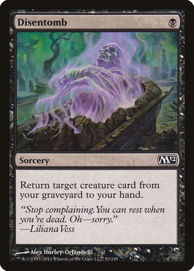 Disentomb [Magic 2012] Foil