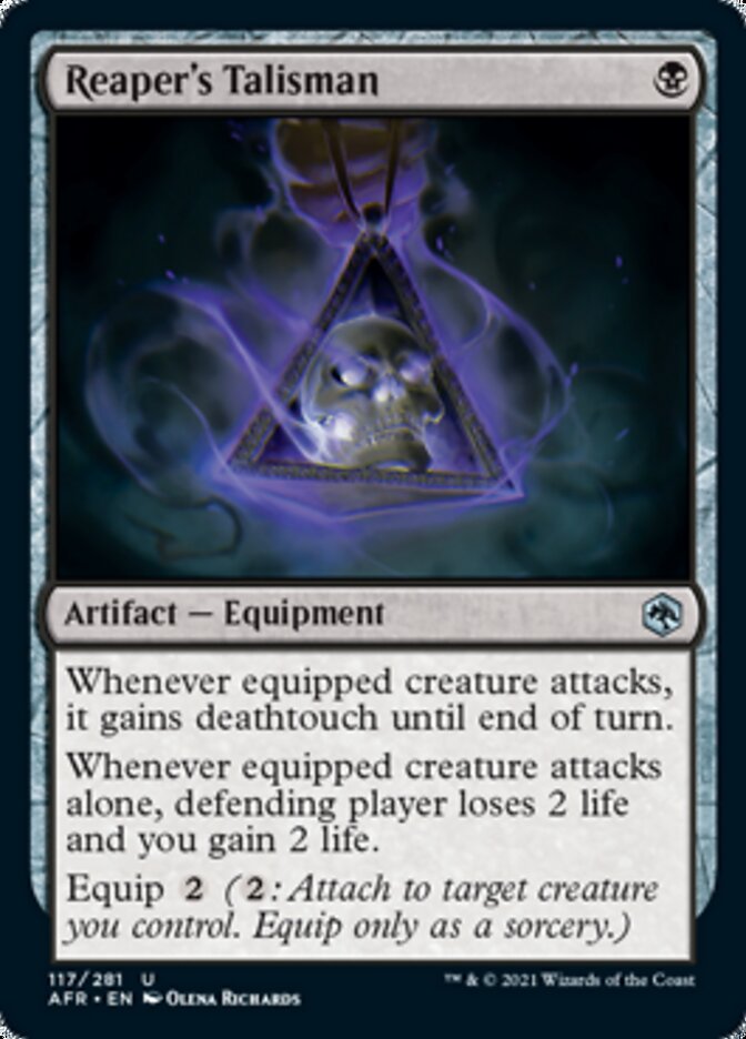 Reaper's Talisman [Dungeons & Dragons: Adventures in the Forgotten Realms] Foil