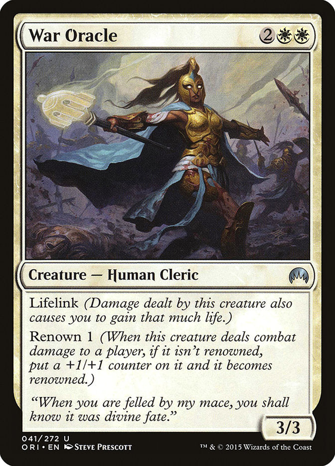 War Oracle [Magic Origins] Foil