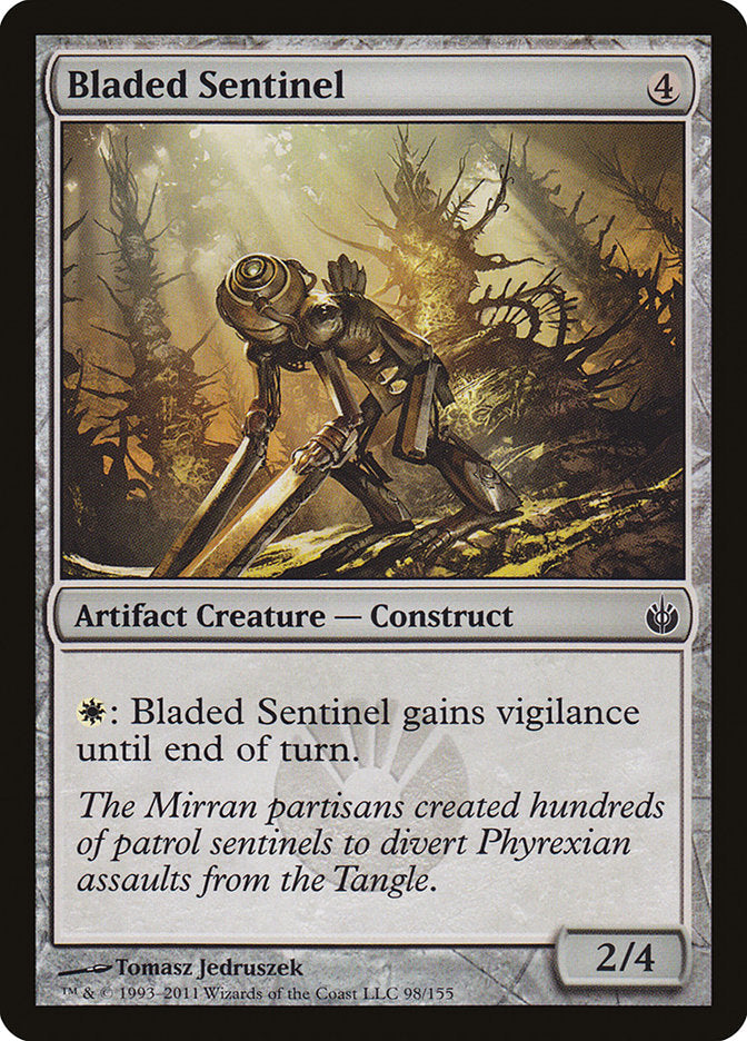 Bladed Sentinel [Mirrodin Besieged] Foil