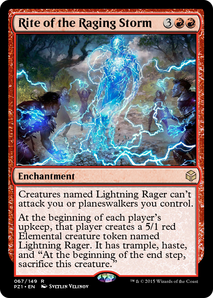 Rite of the Raging Storm  [Legendary Cube Prize Pack]