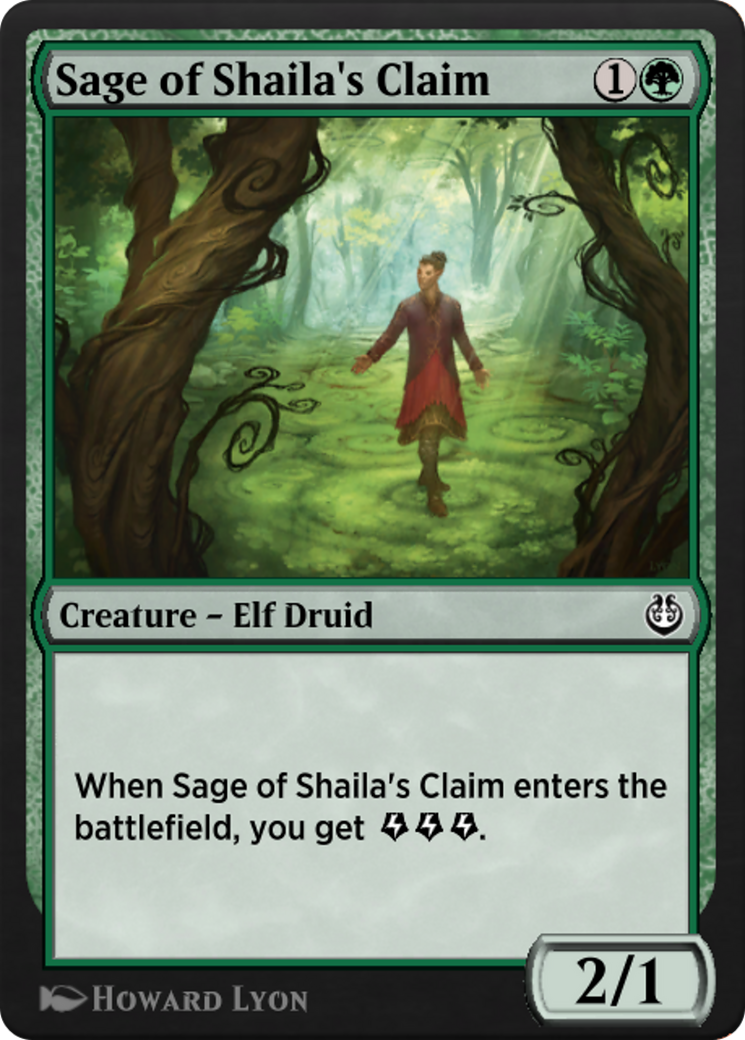Sage of Shaila's Claim  [Kaladesh Remastered]