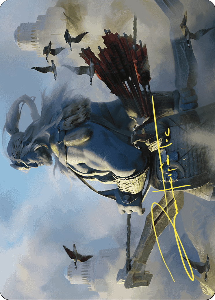 Skybeast Tracker // Skybeast Tracker  [Wilds of Eldraine Art Series] (Borderless)