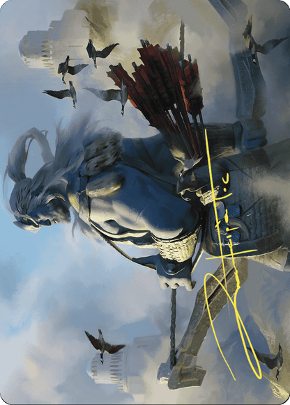 Skybeast Tracker // Skybeast Tracker  [Wilds of Eldraine Art Series] (Borderless)