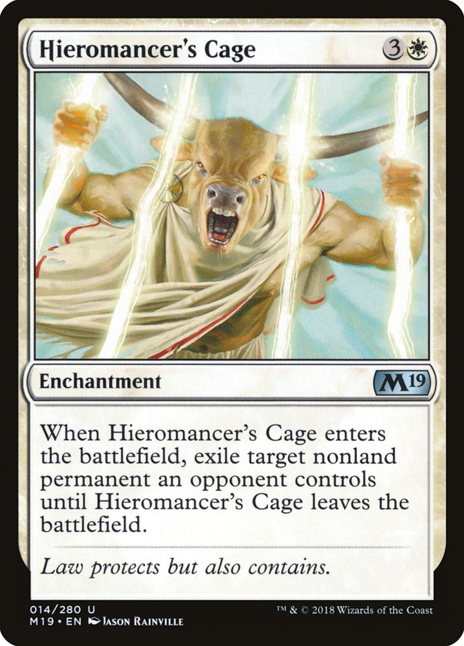 Hieromancer's Cage [Core Set 2019] Foil