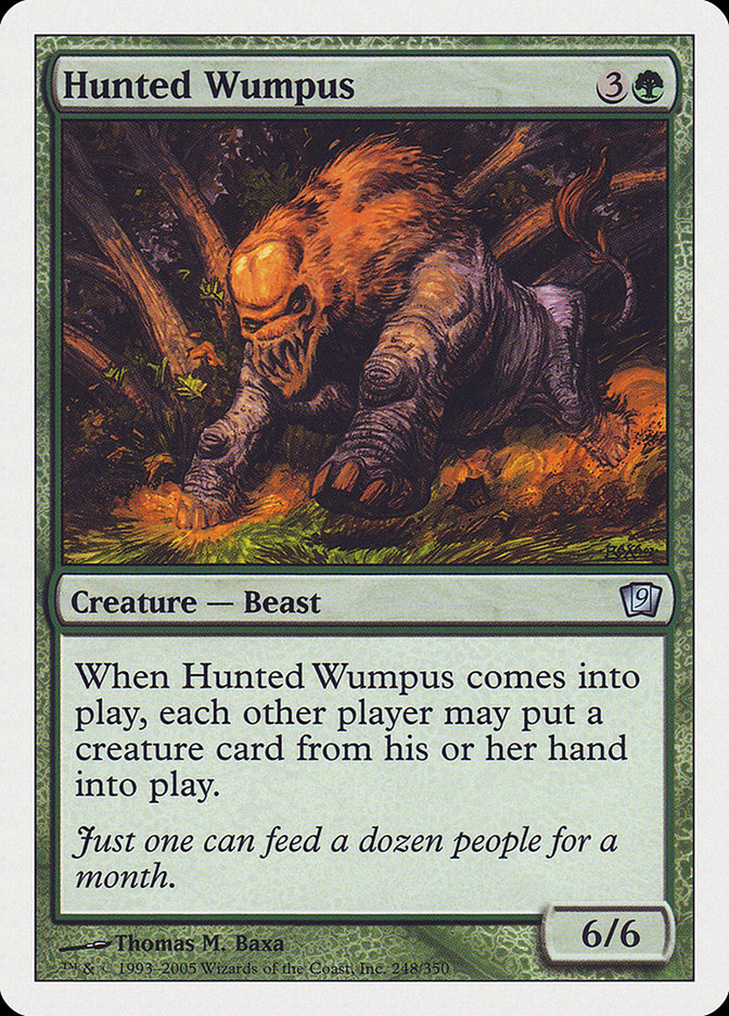 Hunted Wumpus [Ninth Edition] Foil