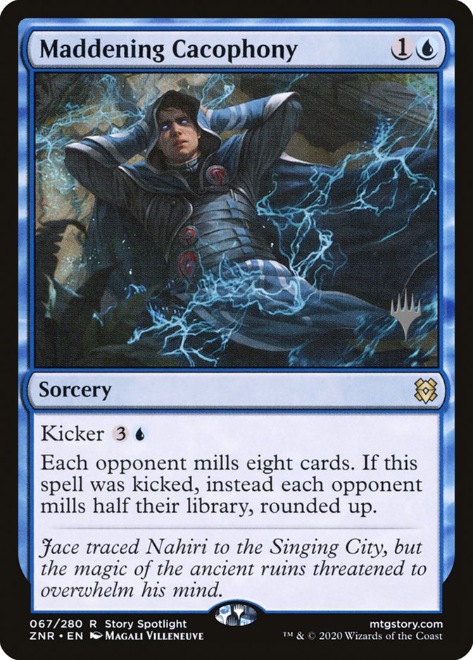 Maddening Cacophony (Promo Pack) [Zendikar Rising Promos] Foil